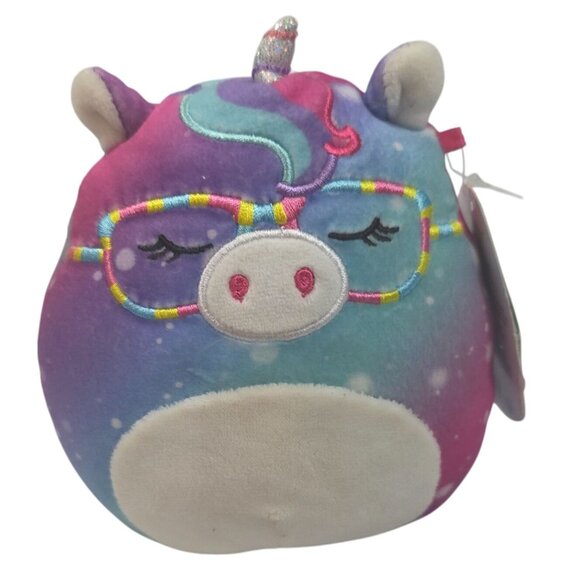 Squishmallows Kimia the Unicorn Back to School Squad Plush Stuffed Animal Toy 5" - Picture 1 of 9